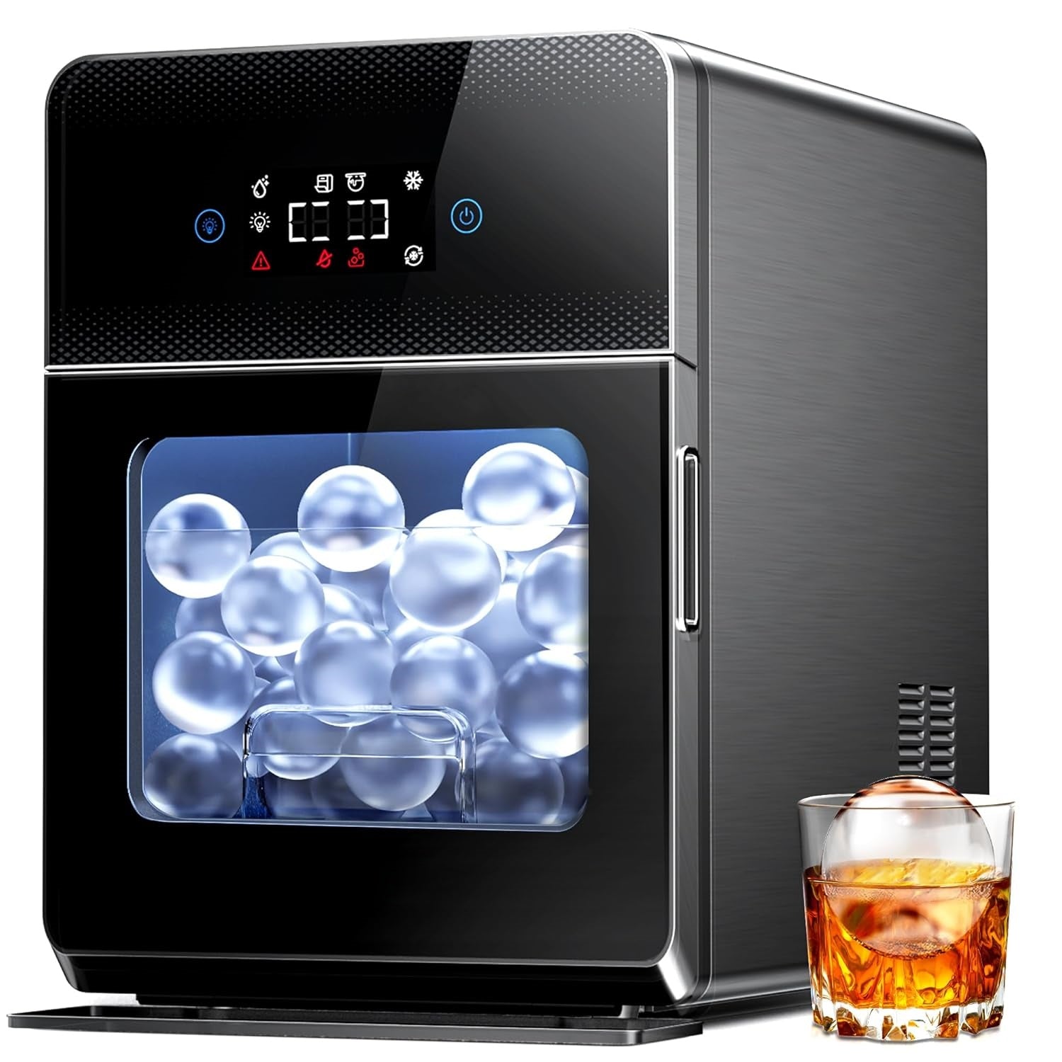 ⭐️ Make Perfect Clear Ice Balls in 40 Minutes: The Ultimate Whiskey Ice Maker